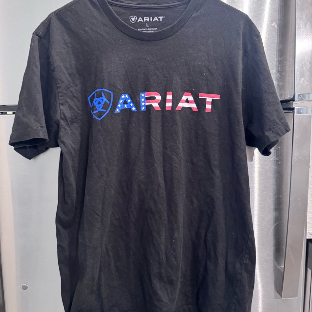 Ariat Black and Blue Short Sleeve Tee